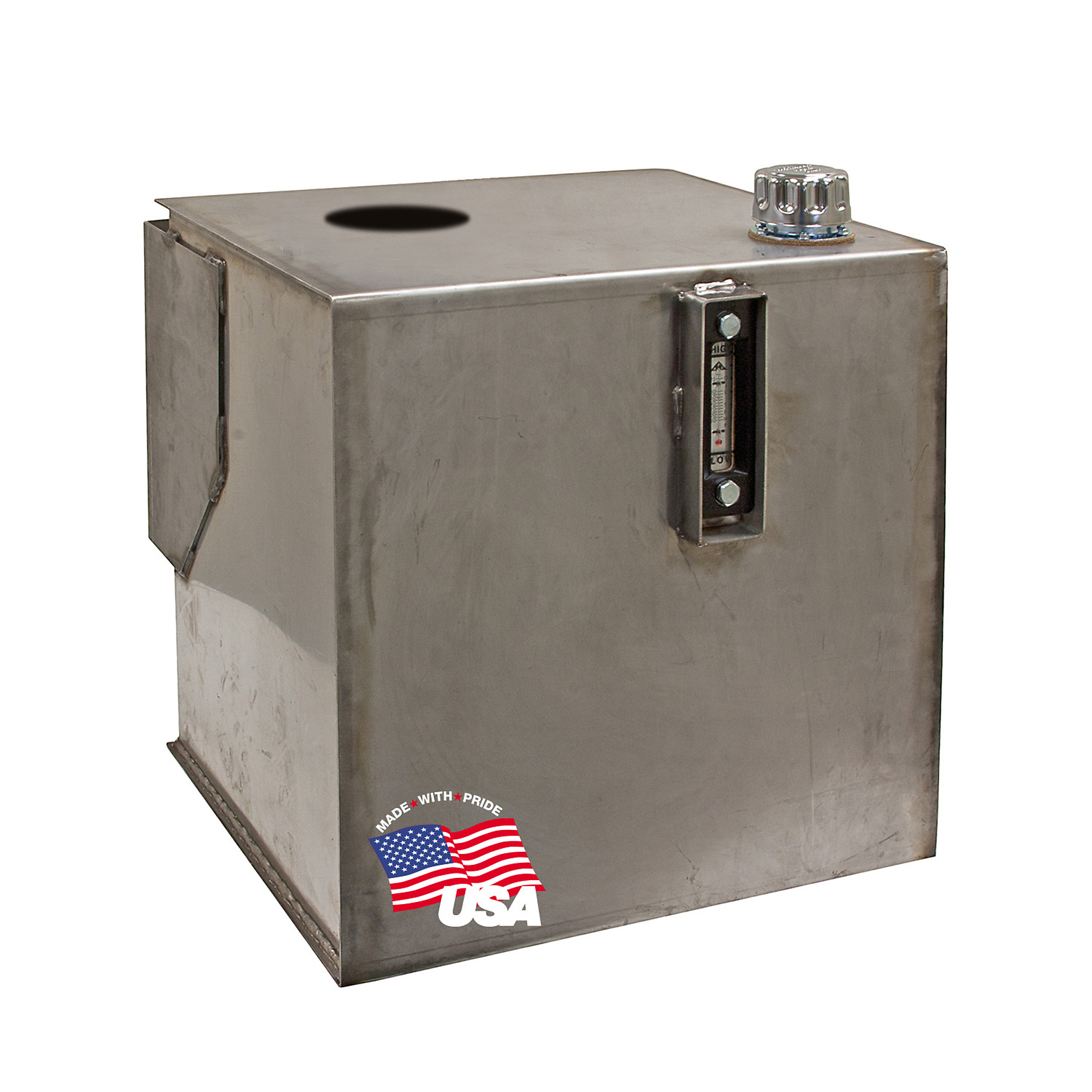 Buyers Products, Reservoir, 30 Gal, Sst, W/ Filter 25 Capacity 30 Gal, Suction Port Size 2 in, Return Port Size Multiple in, Model# SMR30SS25
